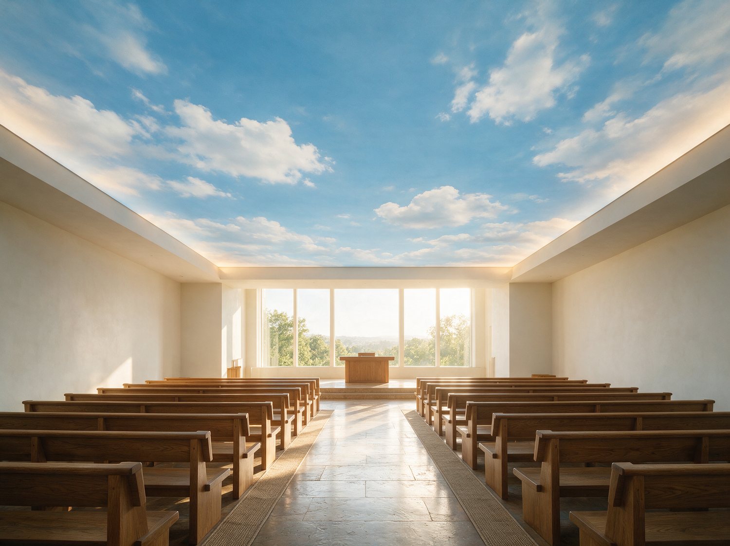 Churches & Temples stretch ceiling