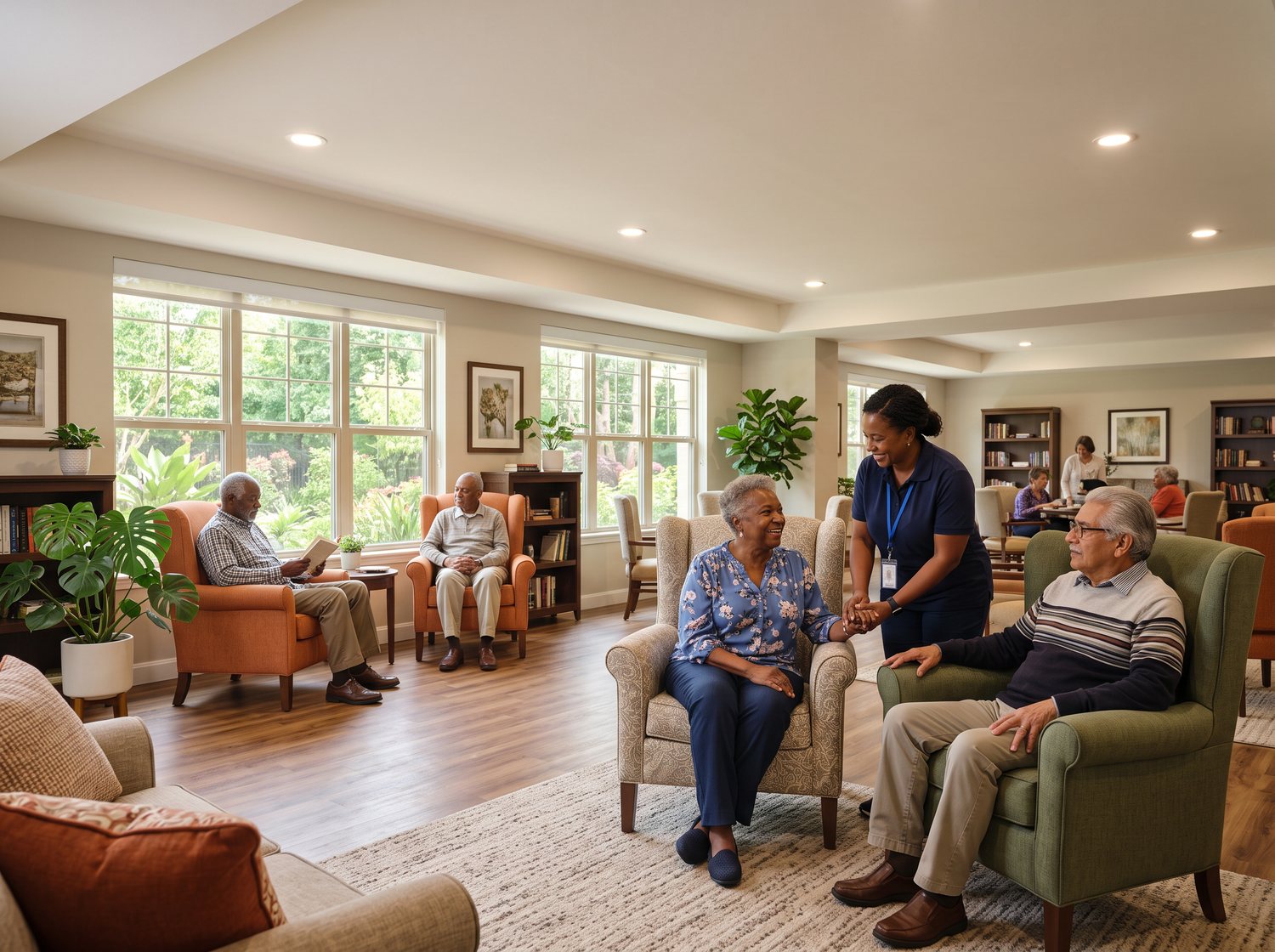 Memory Care Units stretch ceiling