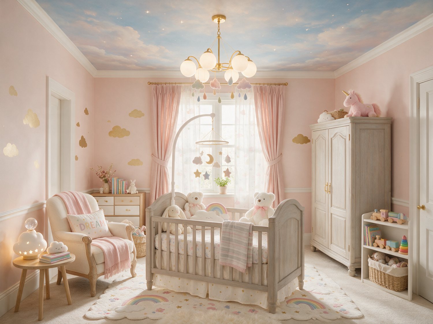 Nurseries & Kids' Rooms stretch ceiling